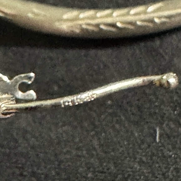 14K WG diamond etched hoops
Inner diameter 49.3mm or 2”
SOLID white gold - Picture 4 of 9